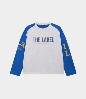 Alix the Label Mix longsleeve tee light grey mel