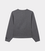 Alix the Label Alix the Label Fitted ballon sleeve top antracite mel 2609877592-971