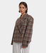 Alix the Label Alix the Label Cropped check blazer warm brown 2609440868-659