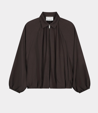 Catwalk Junkie Draped blouse Dark Cacao