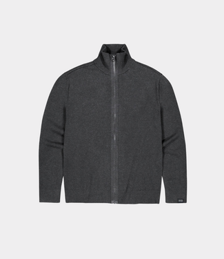 Butcher of Blue Clifden Full Zip Black Melange