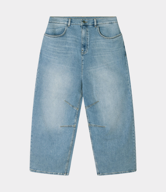 10Days wide tapered denim pants blue denim