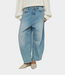 10Days wide tapered denim pants blue denim