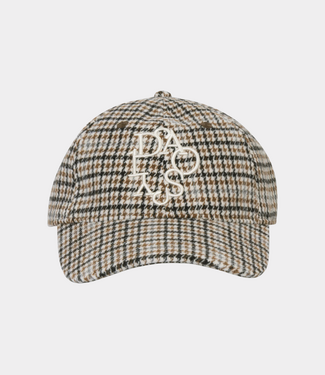 10Days wool blend check cap champagne