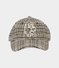 10Days wool blend check cap champagne