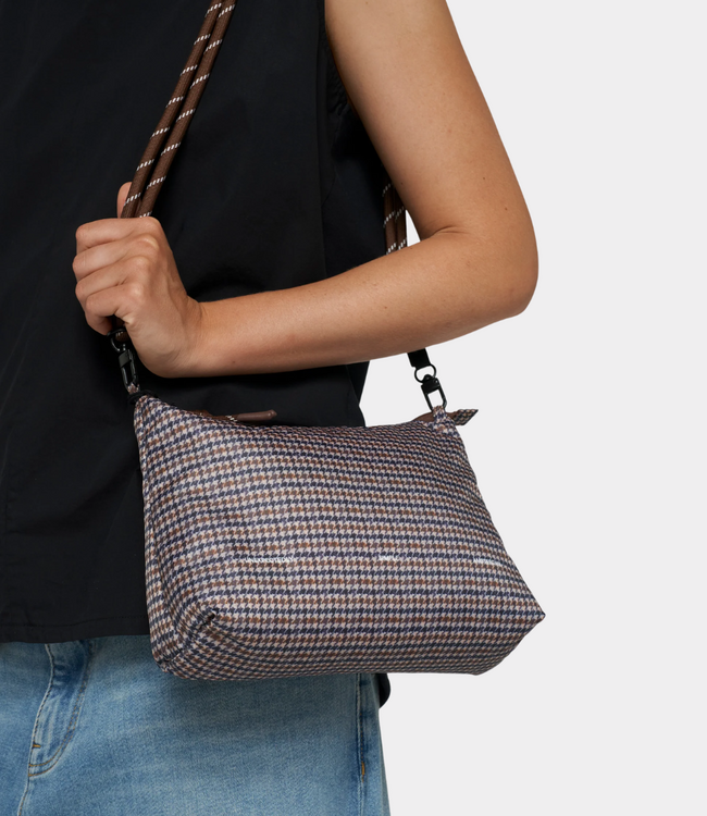10Days padded mini pouch check champagne