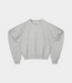 10Days 10Days puff sleeve sweater neoprene light grey melee 20-820-6204-4001