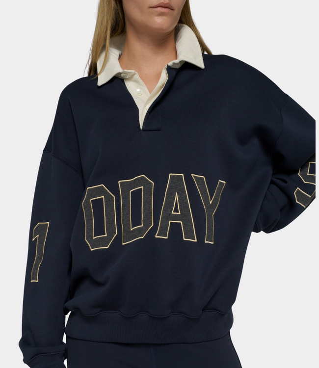 10Days statement rugby sweater night sky
