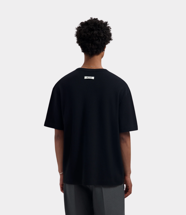 Olaf Waffle tee black