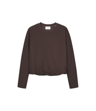 Catwalk Junkie Tuck in long sleeve Dark Cacao