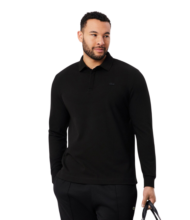 Lacoste Polo l/s black