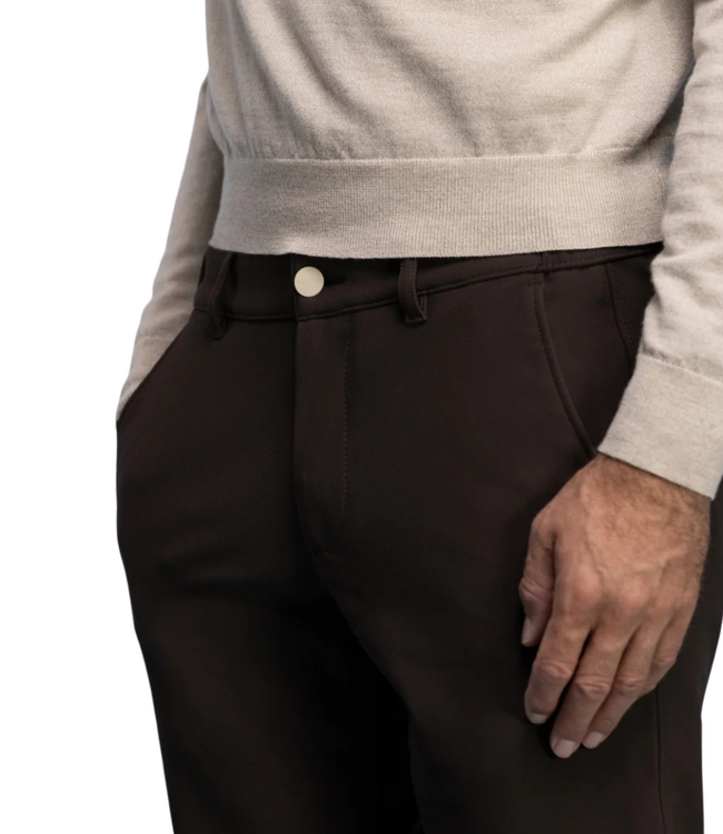 North84 Sensitive Travel pant bonded brown