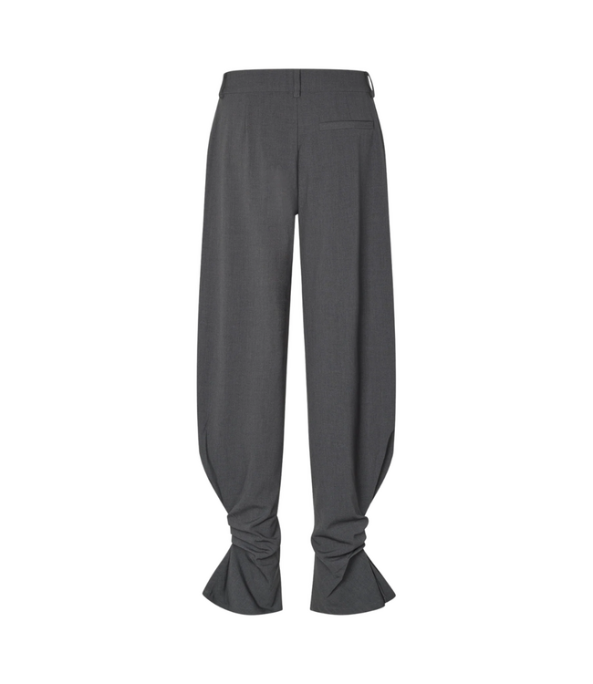 MbyM Pija Pleat-M Willah Pant Charcoal Melange