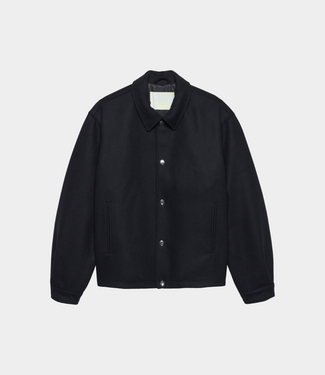 New Amsterdam wool coach jacket black