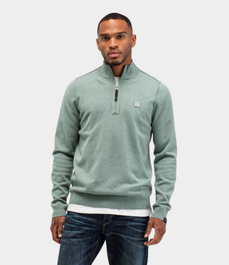 Butcher of Blue Clifden Halfzip Ice Green