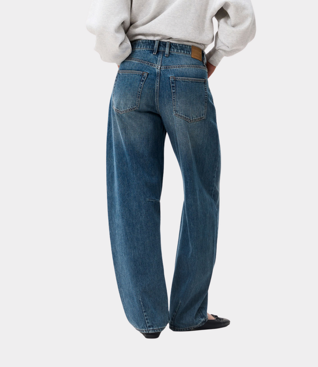 Catwalk Junkie Bold barrel fit jeans Medium Blue
