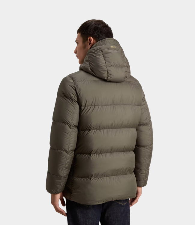 Woolrich Cloud davis parka dark green