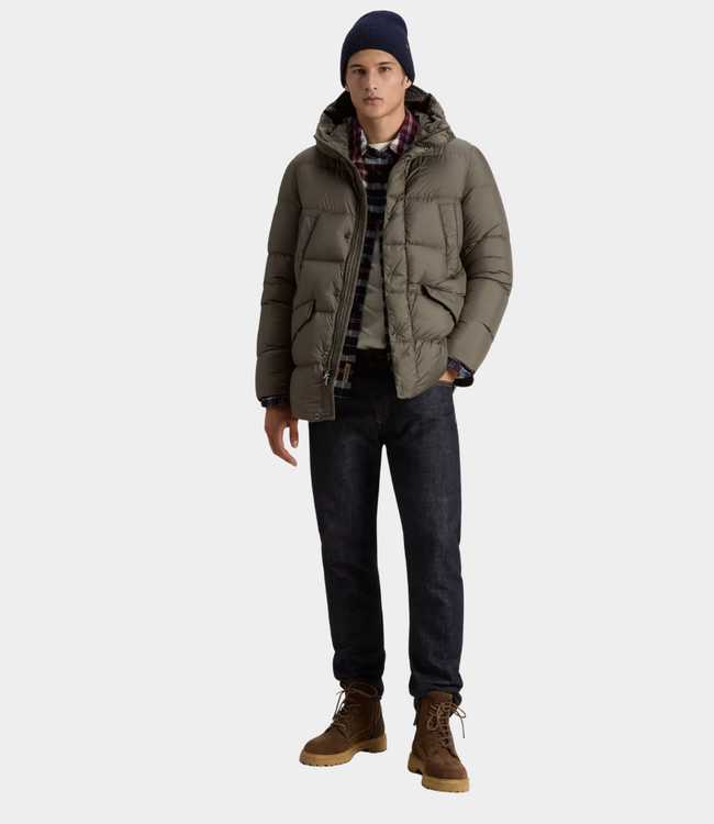 Woolrich Cloud davis parka dark green