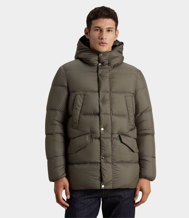 Woolrich Cloud davis parka dark green
