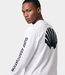 New Amsterdam Longsleeve logo tee white