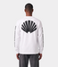 New Amsterdam Longsleeve logo tee white