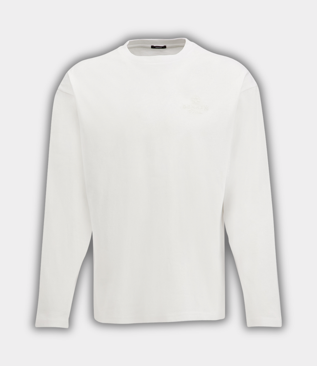Denham Tsubaki tee ls white