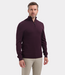 Saint Steve Saint Steve elwin-s half zip knit merlot 250493-80032