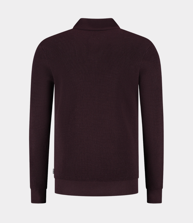 Saint Steve Saint Steve sander-s polo ls merlot 230521-80032