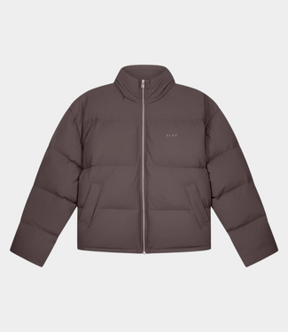 Olaf PUFFER JACKET CHOCOLATE PLUM