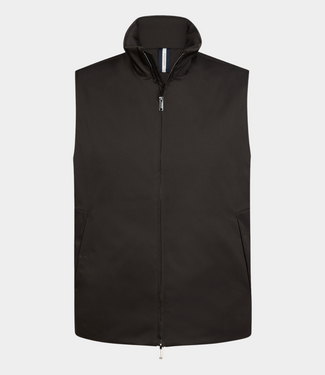 Profuomo Dark brown magnet bodywarmer