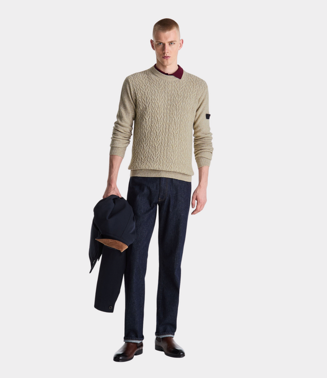Peuterey Alcione knit beige sesame mouline