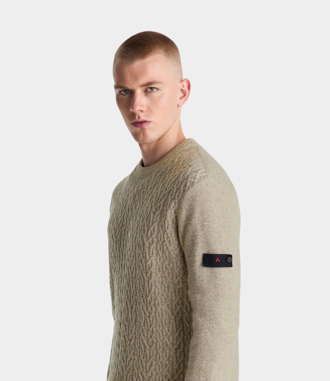 Peuterey Alcione knit beige sesame mouline PEU5964-99012471-852M