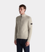 Peuterey Braille half zip knit beige sesame mouline