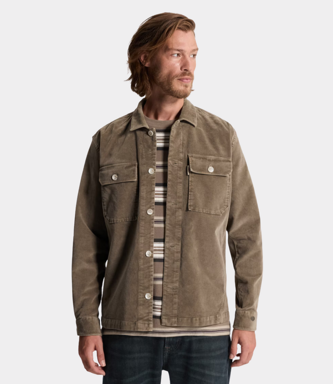 Cast Iron Shirt ls velvet walnut