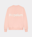 Hopeium logo crew sweat pink