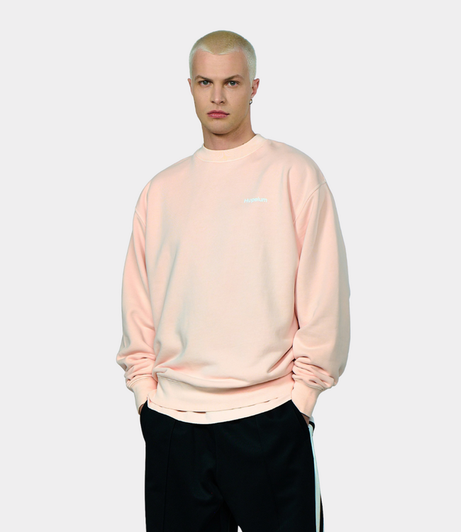 Hopeium logo crew sweat pink