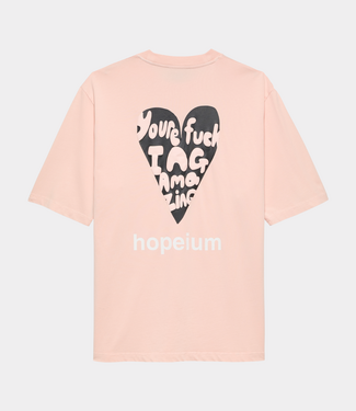 Hopeium fucking amazing tee s/s pink