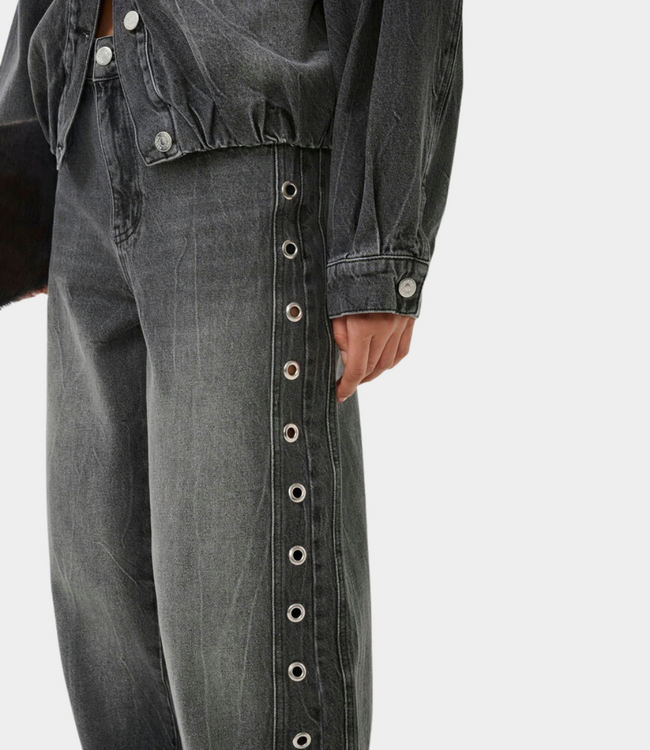 Gestuz GZlaida HW balloon jeans Grey wash