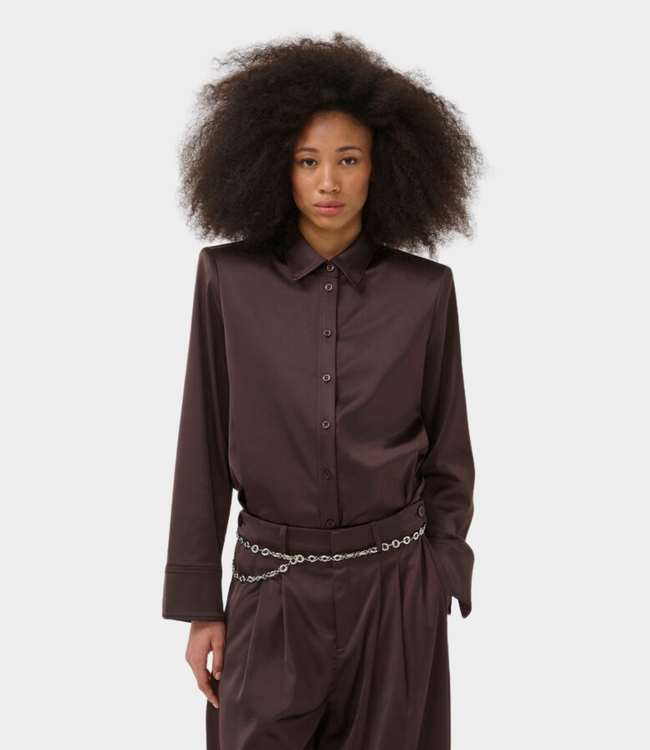 Gestuz GZelva shirt Deep Plum