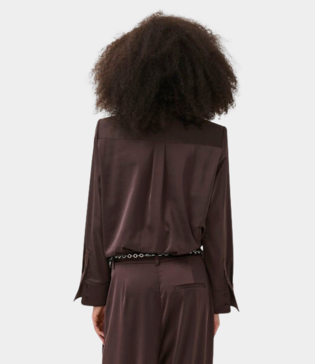 Gestuz GZelva shirt Deep Plum