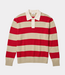 Foret frost stripe polo red stripe