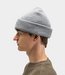 Butcher of Blue Army Wool Hook Beanie Grey Melange