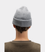 Butcher of Blue Army Wool Hook Beanie Grey Melange