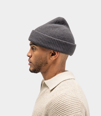 Butcher of Blue Army Wool Hook Beanie Agatha Grey