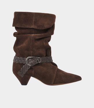 Nubikk Sally lynn shoe dk brown suede