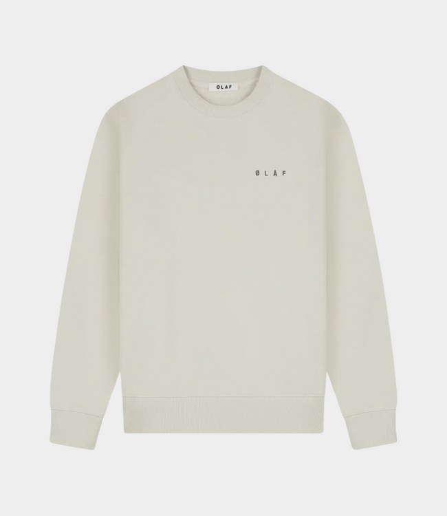 Olaf DOILY FACE CREWNECK ANCIENT SCROLL