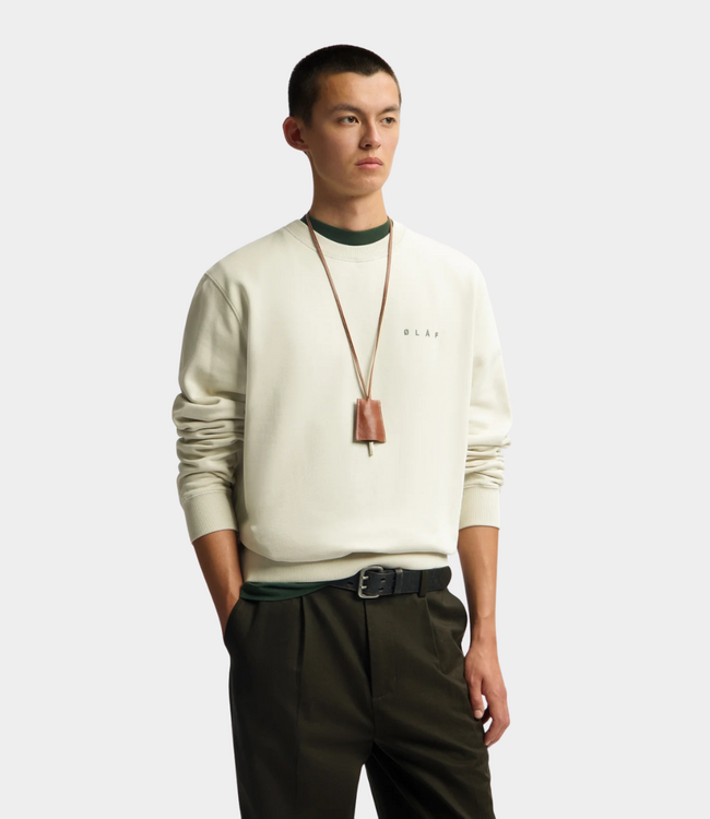 Olaf DOILY FACE CREWNECK ANCIENT SCROLL