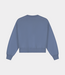 Olaf Olaf BOXY CREWNECK DUSTY  BLUE W270203-DUSTY  BLUE