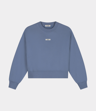 Olaf BOXY CREWNECK DUSTY  BLUE