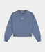 Olaf Olaf BOXY CREWNECK DUSTY  BLUE W270203-DUSTY  BLUE